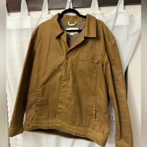 Thursday Waxed Trucker Jacket Tan